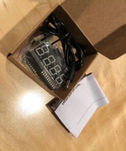 MiOYOOW 4-Digit Digital Clock Kits with PCB, DIY Alarm Clock Soldering Project Kit for Learning Electronics Soldering Practice with English Instructions 1 Pack-4 Digit Clock Kit(0.56 Inch) 93 51i9ViO31fL