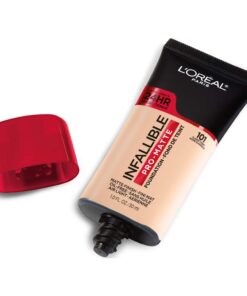 L'Oreal Paris Cosmetics Makeup Infallible Pro-Matte Liquid Longwear Foundation, Classic Ivory, 1 fl oz 101 Classic Ivory 1 Fl Oz (Pack of 1) 24 51iAVnAIF2L
