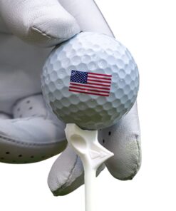 FLIGHTPATH Premium Golf Tees - Durable Plastic Golf Tees Designed to Enhance Golf Shot Distance & Precision - Robotically Tested to Reduce Ball Spin - USGA Approved Golf Equipment (Pack of 8) 3.25" 13 51iEhoKVXZL