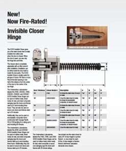 Invisible Closer Hinge,Silver 3 51iItMjtUL