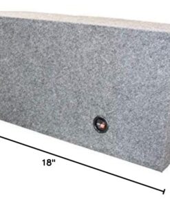 Q Power QBASS 15 Inch Heavy Duty MDF Car Audio Stereo Speakers Subwoofer Sub Box Enclosure with Dual Vented Chamber and Charcoal Carpet 1 Pack 5 51iQFUuBQ6L