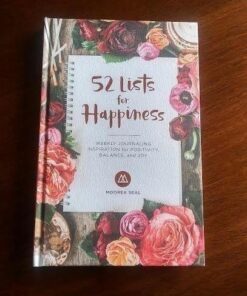 52 Lists for Happiness: Weekly Journaling Inspiration for Positivity, Balance, and Joy (A Guided Self -Love Journal with Prompts, Photos, and Illustrations) Diary 40 51iRQPQWbfL