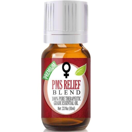 PMS Relief Blend Essential Oil - 100% Pure Therapeutic Grade PMS Relief Blend Oil - 10ml