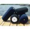 Taylor Made Products Fleece Boat Fender Cover for Center Rope Tube Style Fenders (8" x 20") Navy 6 51iboTHxEL