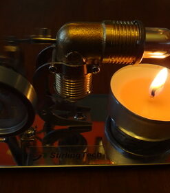 Sunnytech Mini Hot Air Stirling Engine Motor Model Educational Toy Kits Electricity HA001 26 51id0coOkUL