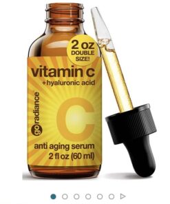 Double Size (2OZ), 20% Vitamin C Serum for Face with Hyaluronic Acid, Face Serum Vitamin C, Vitamin C for Face Serum for Women, Vitamin C Oil for Face, Vit C Serum for Face, Vitamin C Face Serum Vitamin C Serum 20% 37 51ifomFxNYL