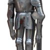 NauticalMart Black Knight Suit of Armor - Full Size Aged Antiqued Finish