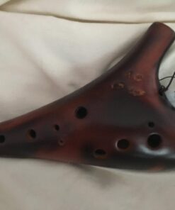 "Forest Whisper" 12 Hole Ocarina Classic Straw Fire Masterpiece Collectible, Alto C Ceramic Ocarina - Highly Recommended Christmas Gift Idea by OcarinaWind Music Instrument Shop Owner 38 51ijzpr1t9L