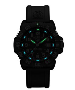 Luminox - Original Navy Seal- Mens Watch - Military Dive Watch - Date Function - 200m Water Resistant - Mens Watches - Made in Switzerland 44mm Black|White - XS.3051.F 19 51im5Ez2kUL