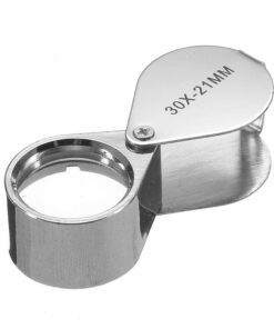 KINGMAS Pocket Jewelry Loupe 30x 21mm Jewelers Eye Magnifying Glass Magnifier 17 51imNVTzq4L