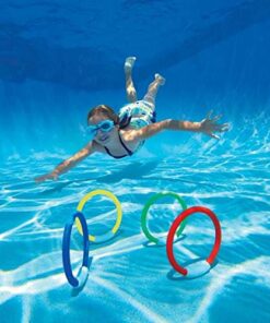 Intex 4PC UnderWTR Fun Ring 7 51inY JiHPL