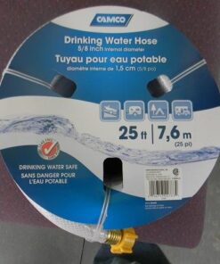 Camco TastePURE Drinking Water Hose for RV, 25 Feet, White (22783) 25' 23 51ioTPkNoCL