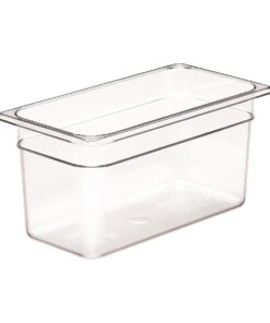 Cambro Clear Food Pan, Third Size (6-15/16 x 12-3/4) - 6"