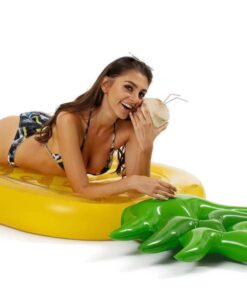 Alternative view of VICKEA Inflatable Pool Floats for Kids and Adults, Large Water Inflatable Pineapple Pool Float for Swimming Pool