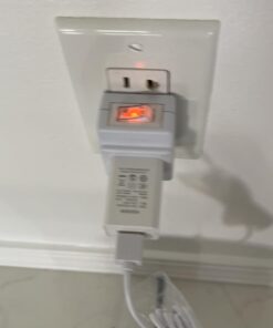 BindMaster 3 Prong Grounded Single Port Power Adapter with Indicator On/Off Switch (1 Pack) 1 Pack 18 51j0wVlp51L