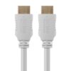 Monoprice HDMI High Speed Cable - 6 Feet - White, 4K@60Hz, HDR, 18Gbps, YUV 4:4:4, 28AWG - Select Series 54 51j6JXkbz9L