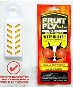 Fruit Fly BarPro – 4 Month Protection Against Flies, Cockroaches, Mosquitos & Other Pests. Fly Traps for Indoors. Better Than a Fly Trap. Better Than Fly Traps Outdoor. Better Than Mosquito Zapper 10 Pack 9 51jKTBj5WL