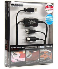Alternative view of Roland UM-ONE-MK2 One in Two Out Midi Cable
