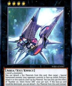 YU-GI-OH! - Number 101: Silent Honor ARK - WIRA-EN047 - Super Rare - 1st Edition (WIRA-EN047) - Wing Raiders - 1st Edition - Super Rare