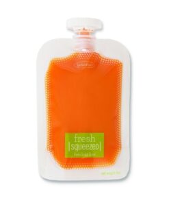 Alternative view of Infantino Disposable Squeeze Pouches, Portable Homemade Semi-Solid Food for Babies and Toddlers, 4 Fl Oz (Pack of 50) 50 Squeeze Pouches Pack