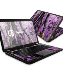 Mightyskins Skin Compatible with Hp Pavilion G6 Laptop with 15.6" Screen Wrap Sticker Skins Purple Tree Camo
