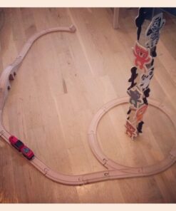 Melissa & Doug Classic Wooden Figure Eight Train Set (22 pcs) 37 51jdnHHGPlL 2