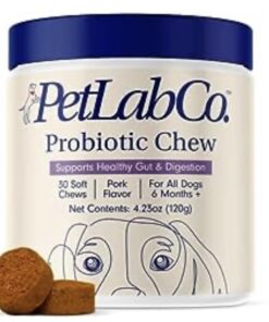 PetLab Co. Probiotics for Dogs, Support Gut Health, Diarrhea, Digestive Health & Seasonal Allergies - Pork Flavor - 30 Soft Chews - Packaging May Vary Single Pack 44 51jeZbDQDSL
