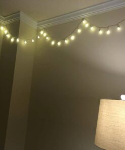 100 LED Globe String Lights, Ball Christmas Lights, Indoor/Outdoor Decorative Light, USB Powered, 39 Ft, Warm White Light - for Patio Garden Party Xmas Tree Wedding Decoration by SPIRITUP warm white(no plug) 24 51jgOtGTdlL