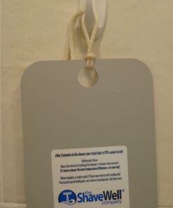 The Shave Well Company Deluxe Anti-Fog Shaving Mirror | Fogless Bathroom Shower Mirror with Handheld Option for Men and Women | Hanging Shower Mirror Includes Long-Lasting Removable Adhesive Hook 38 51jhedD4QL