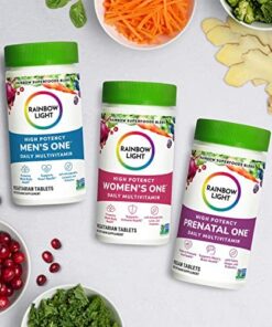Rainbow Light Prenatal Daily Duo Multivitamin Kit, With Prenatal One Daily Multivitamin and Prenatal DHA Omega-3 Fish Oil for Mom's Health and Baby's Development Support, 30 Count 38 51jiwhYEixL