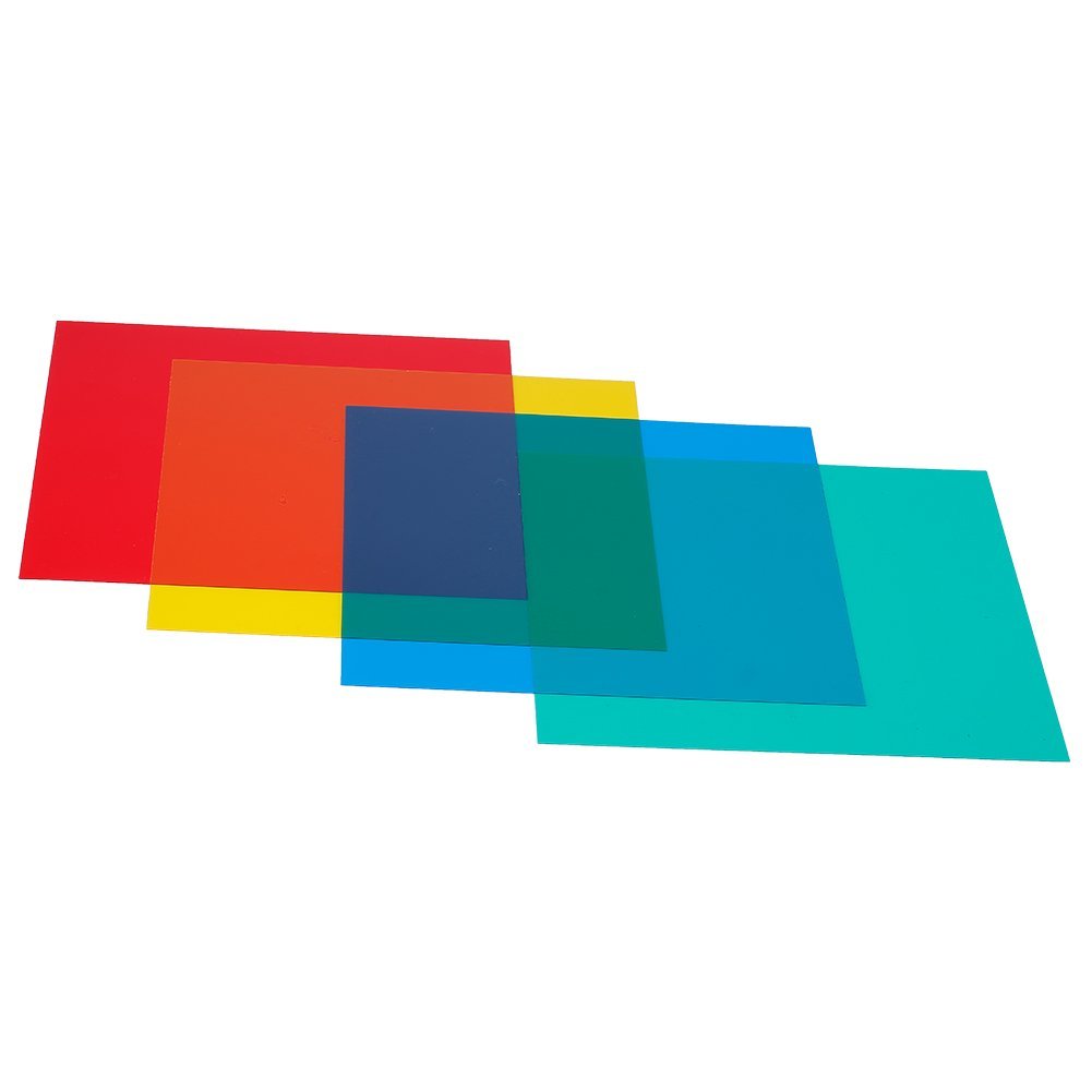 Neewer 12x12inches/30x30centimeters 4-Color Correction Gels Light Filter Transparent Film Sheet for Flash Strobe: Red Yellow Green Blue 6 Neewer 12x12inches/30x30centimeters 4-Color Correction Gels Light Filter Transparent Film Sheet for Flash Strobe: Red Yellow Green Blue - Image 6