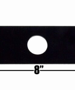 Alternative view of 10 USA Edger Blades Heat Treated for Craftsman Echo Husqvarna Stihl RYOBI Red Max Green Machine Maruyama Shindaiwa