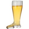 Lily's Home Das Boot Oktoberfest Beer Stein Glass, Great for Restaurants, Beer Gardens, and Parties, Funny Bachelor Party Gift, Jackboot Style, King Size (2 Liter Capacity, 12" H x 4.75" W x 6.88" D) 2 Liter 31 51jq6 pBL