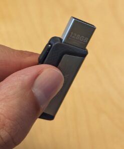 SanDisk 128GB Ultra Dual Drive USB Type-C - USB-C, USB 3.1 - SDDDC2-128G-G46, Gray 31 51jqgyBBKNL