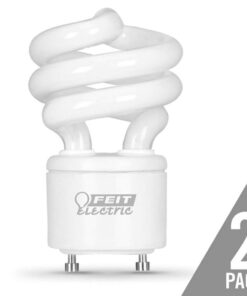 Feit BPESL13T/GU24/2 13-watt Twist Soft White GU24 Base, 2-Pack 7 51jsrl0hQNL
