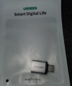 UGREEN USB to USB C 3.0 Adapter 2 Pack,USB C to USB Adapter USB C Male to USB Female Adapter Compatible with iPhone 15 Samsung S23 Ultra MacBook Pro 2023/ Air 2022 iPad Pro/Mini,Thunderbolt 4/3 Silve Silver 38 51jsxz7PuJL