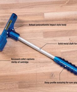 Frankford Arsenal Quick-N-EZ Impact Bullet Puller - Stuck Case Remover for Ammo Reloading with Interchangeable Collets Impact Puller 18 51juETEmIKL
