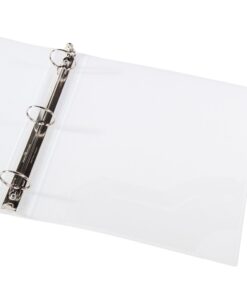 Filexec Products 1-Inch 3 Ring Binder, Clear, Pack of 2 (50297-64223) 9 51jyyLBNUQL