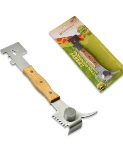 WEICHUAN Multifunction Hive Scraper Tool with Wooden Handle - Beekeeping Equipment Bee Hive Hand Tool Beekeeper Tool 24 51k5GkPwNOL