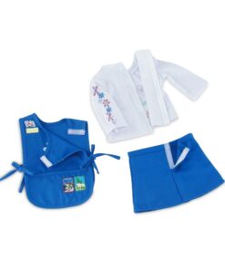 Emily Rose 18 Inch Doll Clothes | 18" Doll Daisy Girl Scout-Inspired 5 Piece Doll Clothing Uniform, Including Tunic with Embroidered Patches! | Gift Boxed! 28 51kGVdm6etL