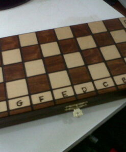 Wegiel Handmade Royal 36 European Chess Set - Wooden 14.2 Inch Board Hornbeam & Sycamore Pieces 33 51kHzdcQrgL 3