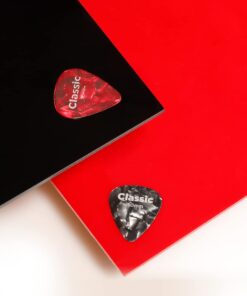 D'Addario Celluloid Guitar Picks - Guitar Accessories - Guitar Picks for Acoustic Guitar, Electric Guitar, Bass Guitar - Natural Feel, Warm Tone - Assorted, Medium 0.70mm, 10-pack 0.70mm-Medium 25 51kIHonWQDL