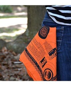 UST Survival Bandana with Heavy Duty Construction, Easy to Read Tips and High Vis Orange for Backpacking, Camping, Hiking, Emergency and Outdoor Survival 5 51kK7AYJ8TL