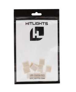 HitLights LED Light Strip Connector, 10mm Multi Color 5050 Strip to Strip, 10 Pack 10mm 10Pack 11 51kND KnpGL