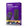 Roku Express 4K+ | Roku Streaming Device 4K/HDR, Roku Voice Remote, Free & Live TV 9 51kQ7xMRYoL
