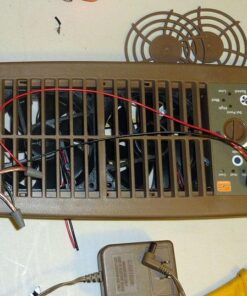 Suncourt Flush Fit HC500-B Vent Cover with Fan Booster, Energy Efficient AC Register Booster, Improved Air Flow for Better Indoor Heating and Cooling, Brown For 4”x10” register openings 27 51kRZPbs5L