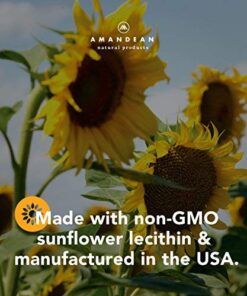 AMANDEAN Liposomal Vitamin C 1000mg. Liquid VIT C Supplement. Immune Support, Skin Health, Collagen Production. Fast Absorbing Antioxidant Delivery. Quali®-C, Soy-Free, Vegan, Non-GMO. 17 51kRjbYwcHL