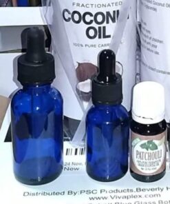 Yesker B36-12 Cobalt Glass Bottles with Glass Eye Dropper, 1 oz Capacity, Blue (Pack of 12) Blue+12 16 51kSHZiwCdL