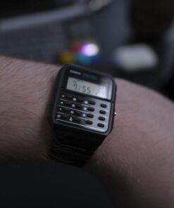 Casio Men's Vintage CA-53W-1CR Calculator Watch 36 51kU qYeBYL