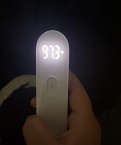 iHealth No-Touch Forehead Thermometer, Infrared Digital Thermometer for Adults and Kids, Touchless Baby Thermometer, 3 Ultra-Sensitive Sensors, Large LED Digits, Quiet Vibration Feedback, Non Contact White 46 51kU1fh2vNL